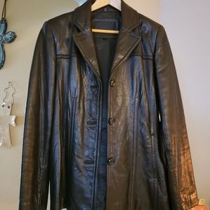Avanti Black Genuine Leather Jacket